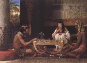 Alma-Tadema, Sir Lawrence, Egyptian Chess Players (mk23)